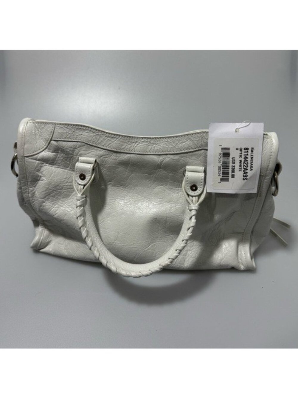 Balenciaga Le City Bag Small Optic White - Picture 2 of 9